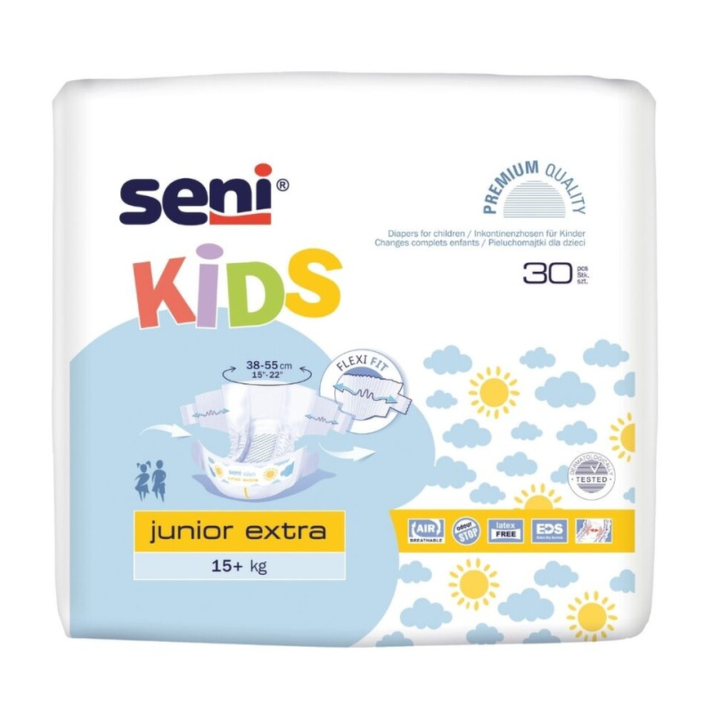 SENI KIDS JUNIOR EXTRA Absorpční kalhotky 30 ks