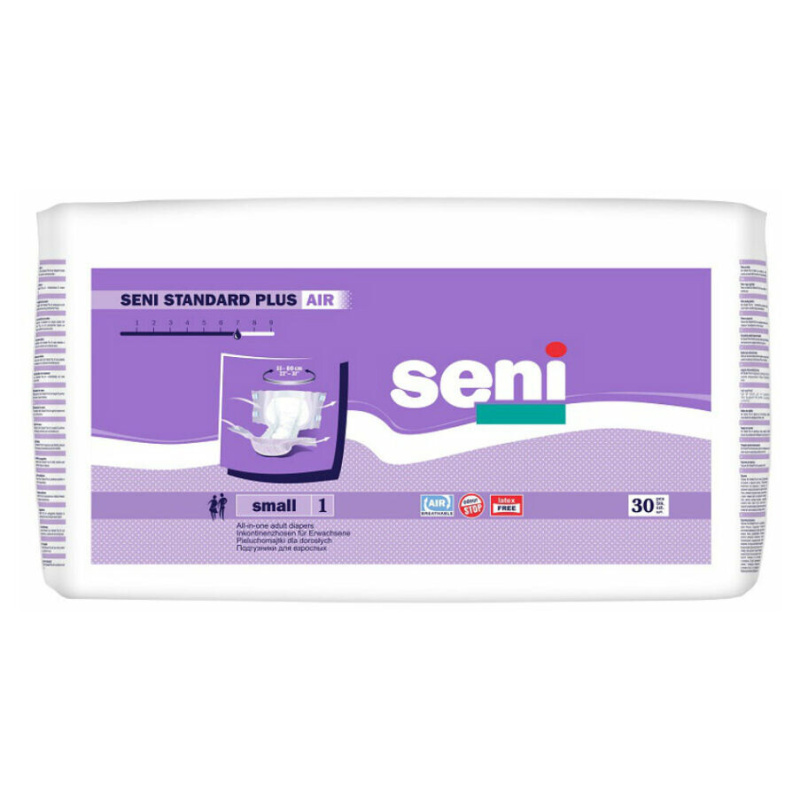 SENI Standard Plus Air plenkové kalhoty 7 kapek vel.M 30 ks