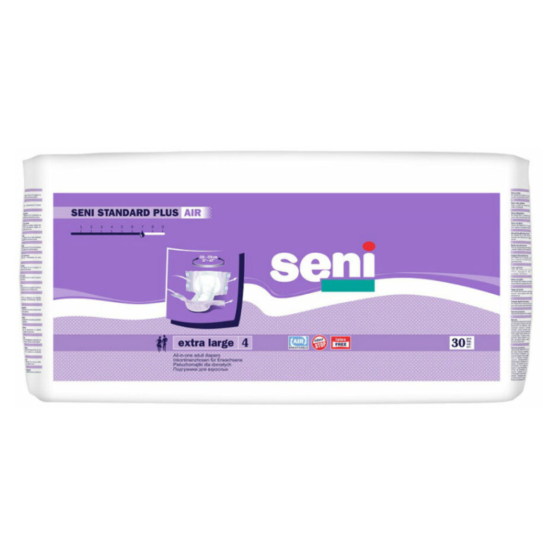 SENI Standard Plus Air plenkové kalhoty 7 kapek vel.XL 30 ks