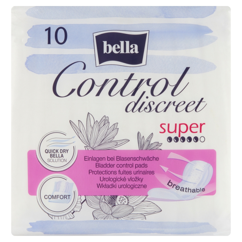 BELLA Control discreet super 10 kusů