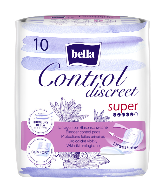 BELLA Control discreet super 10 kusů