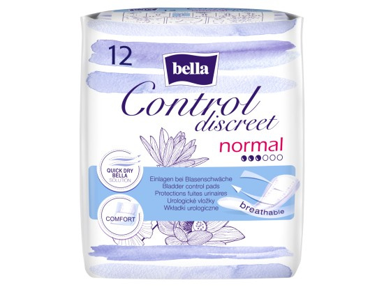 BELLA Control discreet normal 12 kusů