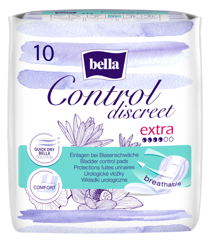 BELLA Control discreet extra 10 kusů