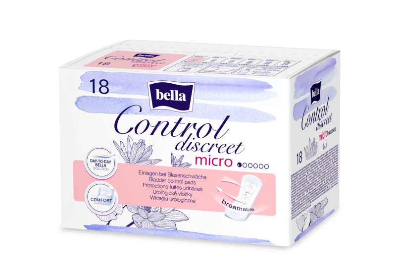 BELLA Control discreet micro 18 kusů