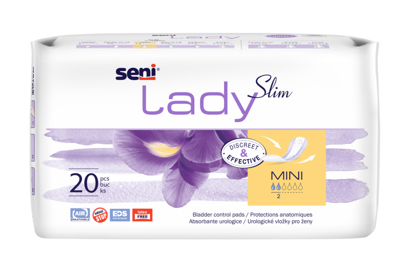 SENI Lady slim mini inkontinenční vložky 20ks
