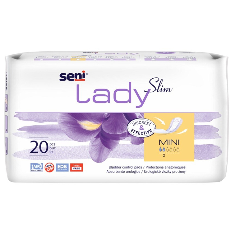 SENI Lady slim mini inkontinenční vložky 20ks