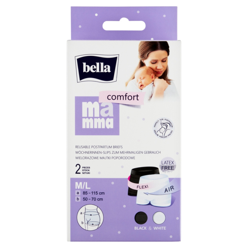 BELLA Mamma Comfort poporodní kalhotky velikost M/L 2 ks