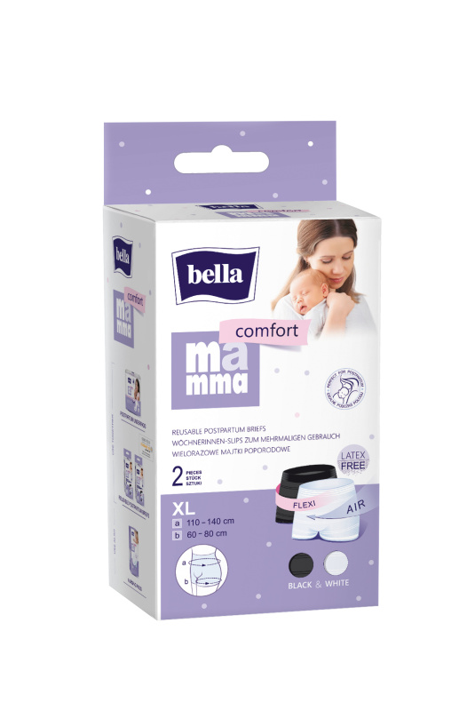 BELLA Mamma Comfort poporodní kalhotky velikost XL 2 ks