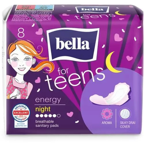 Bella for Teens Energy Night menstruační vložky noční