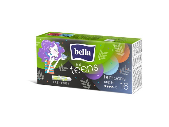 Bella for Teens Super hygienické tampony