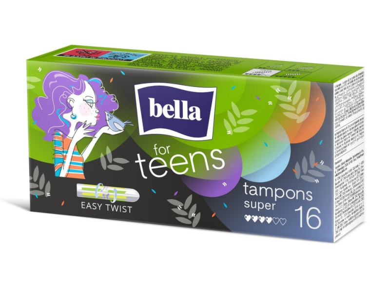 Bella for Teens Super hygienické tampony