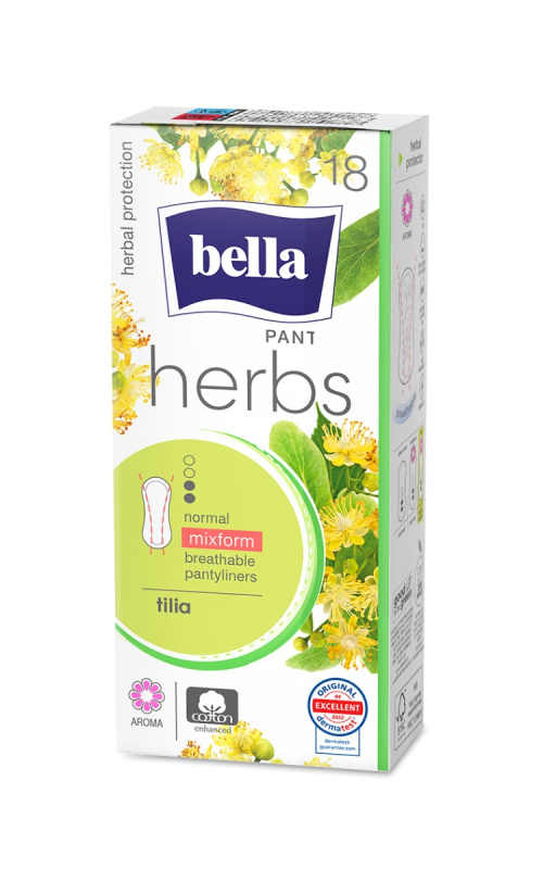 BELLA Herbs Tilia slipové vložky 18 ks