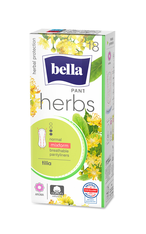 BELLA Herbs Tilia slipové vložky 18 ks