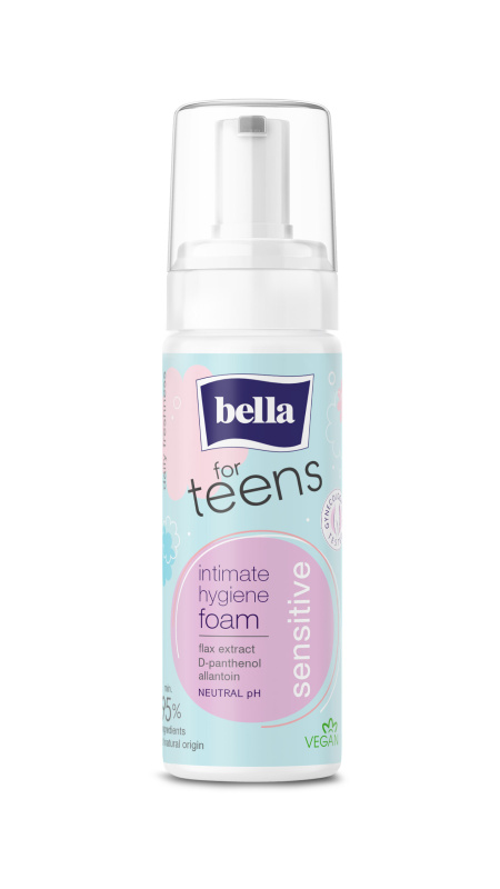 Bella for Teens Sensitive intimní mycí pěna