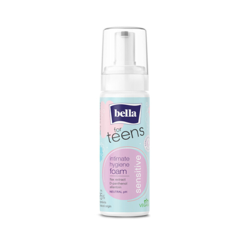 Bella for Teens Sensitive intimní mycí pěna