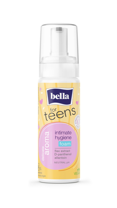 BELLA For Teens Aroma intimní mycí pěna pro dívky 150 ml