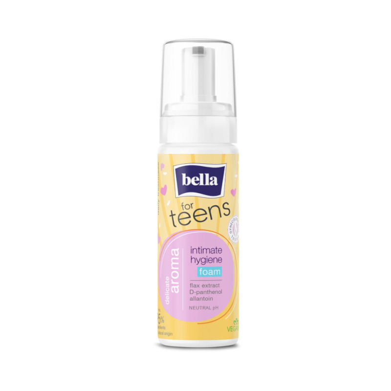 BELLA For Teens Aroma intimní mycí pěna pro dívky 150 ml