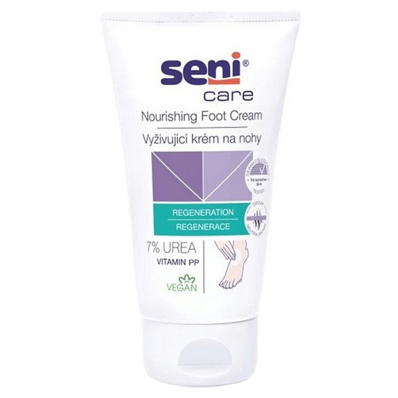 SENI care výživný krém na nohy 7% urea 100ml