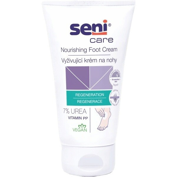 SENI care výživný krém na nohy 7% urea 100ml