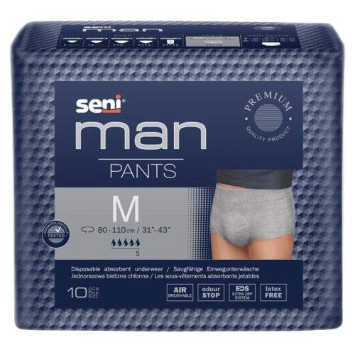 Seni Man Pants inkon.plen.kalhotky M 10ks