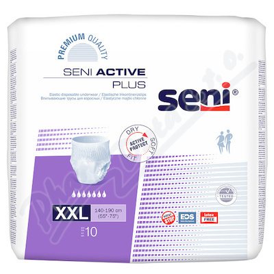 SENI Active plus inkontinenční plenkové kalhotky velikost XXL 10 kusů