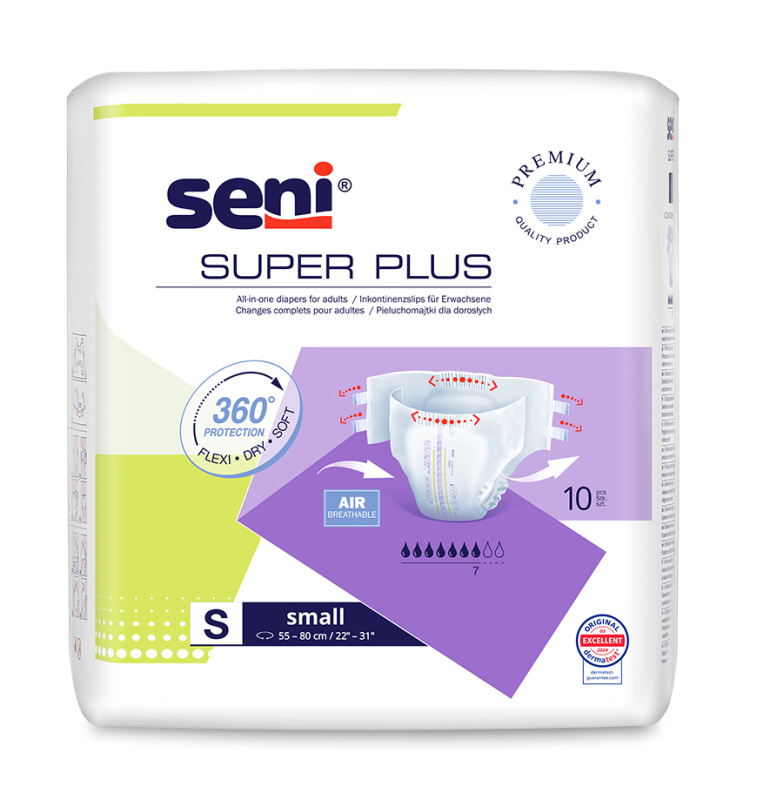 SENI Super plus inkontinenční plenkové kalhotky velikost S 10 kusů