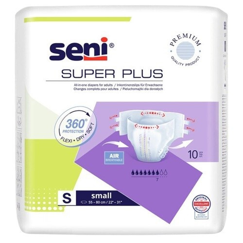 SENI Super plus inkontinenční plenkové kalhotky velikost S 10 kusů