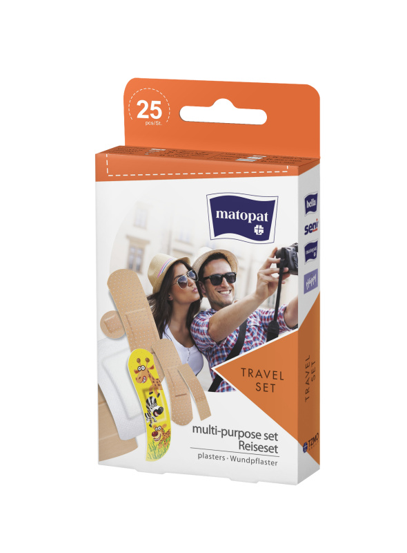 Matopat Travel set náplasti 25 ks