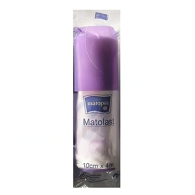 MATOPAT Matolast superelastické fixační obinadlo 10cm x 4m 1 kus