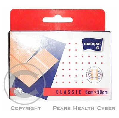 Náplast CLASSIC 6 cm x 0,5m 1 ks