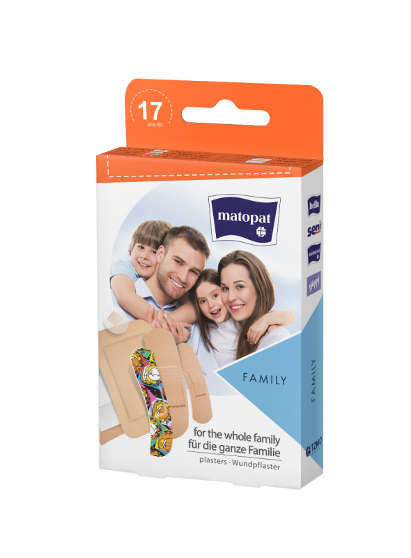 MATOPAT Set Family 17 ks náplast
