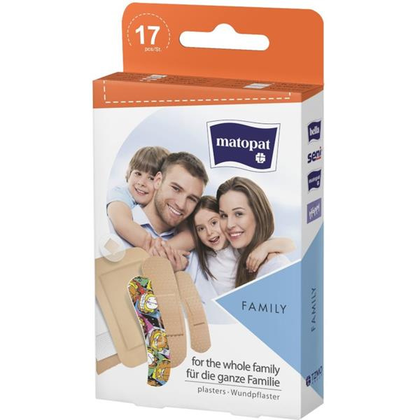 MATOPAT Set Family 17 ks náplast