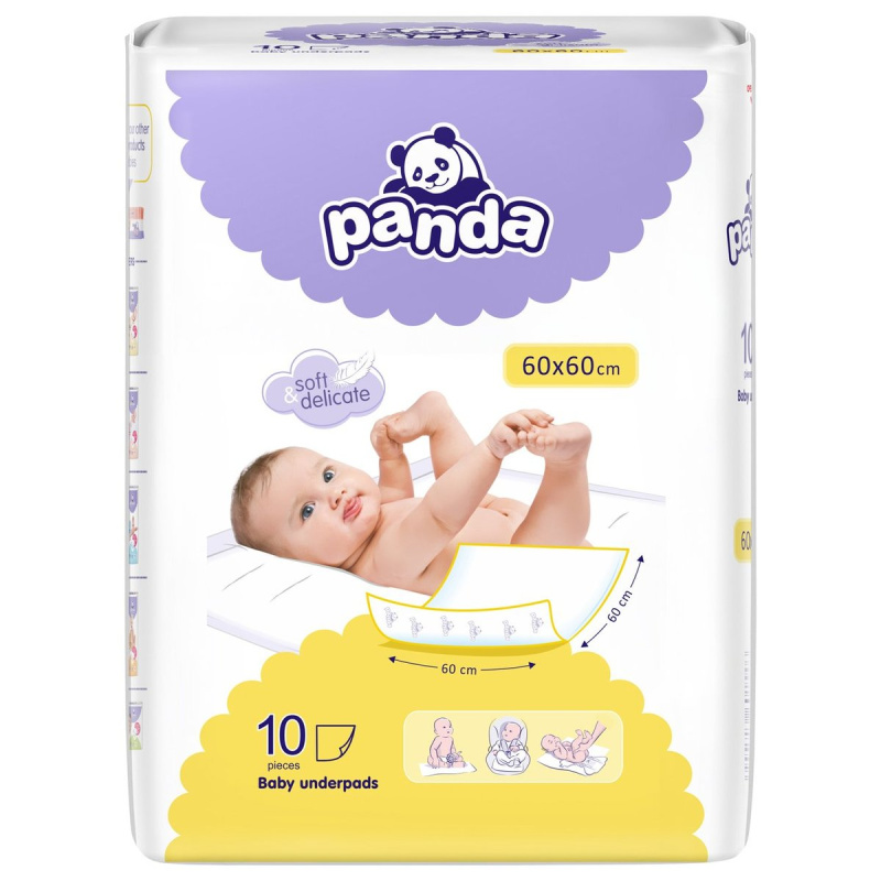Panda Podložky 60×60 cm