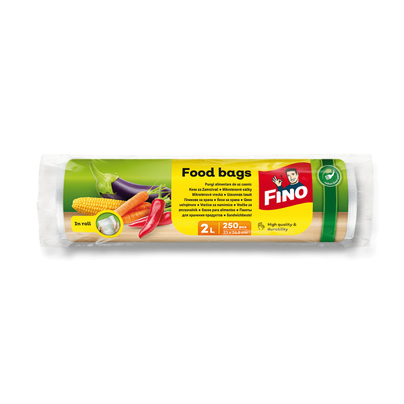 Fino - mikrotenové sáčky - 230 x 265 mm, 250 ks
