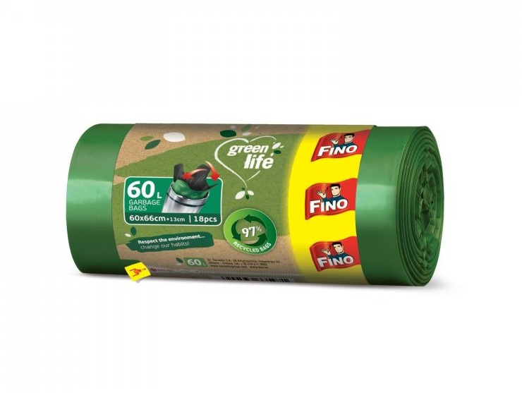 Fino Green Life FINO LD Pytle Green Life  Easy pack 60L, 18 ks