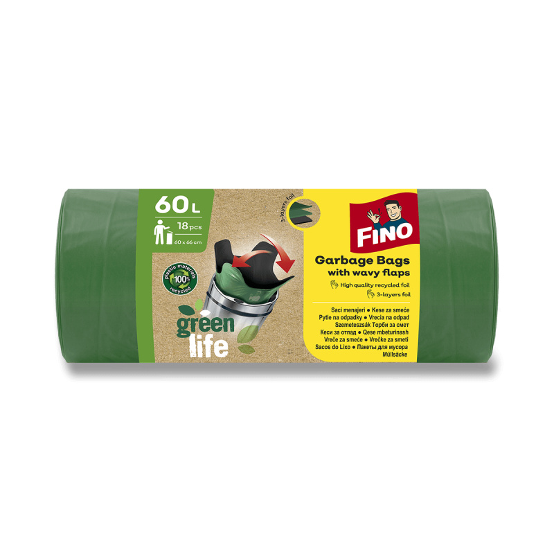Fino Green Life FINO LD Pytle Green Life  Easy pack 60L, 18 ks