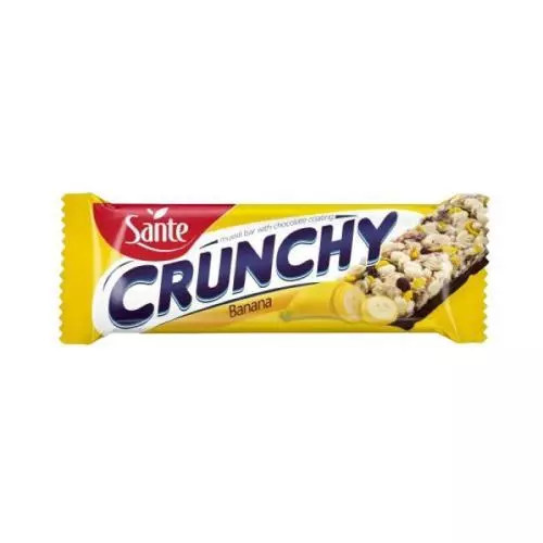 Sante musli tyčinka 40g banánová v čokoládě