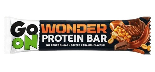 GO ON Proteinová tyčinka Wonder slaný karamel 45g
