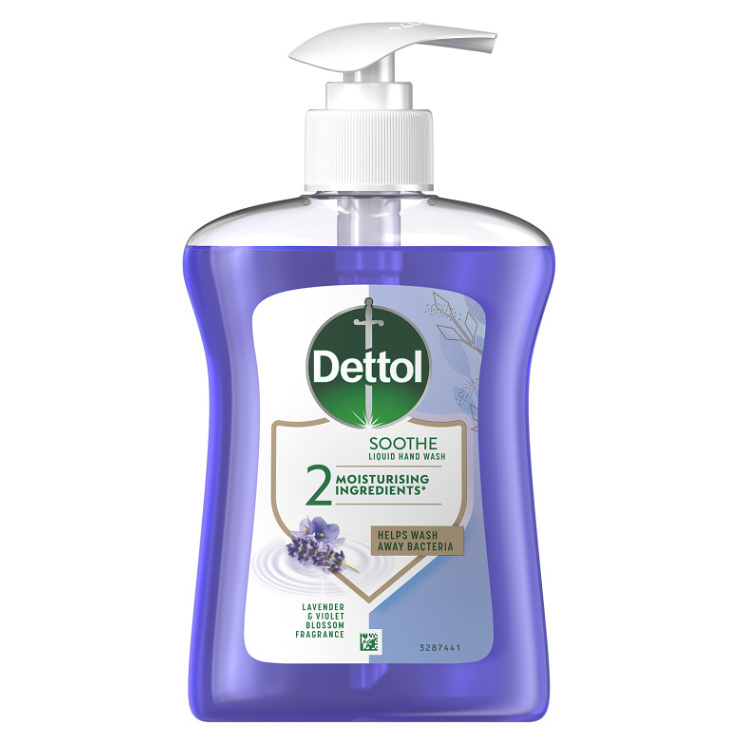 Tekuté mýdlo Dettol - levandule, 250 ml