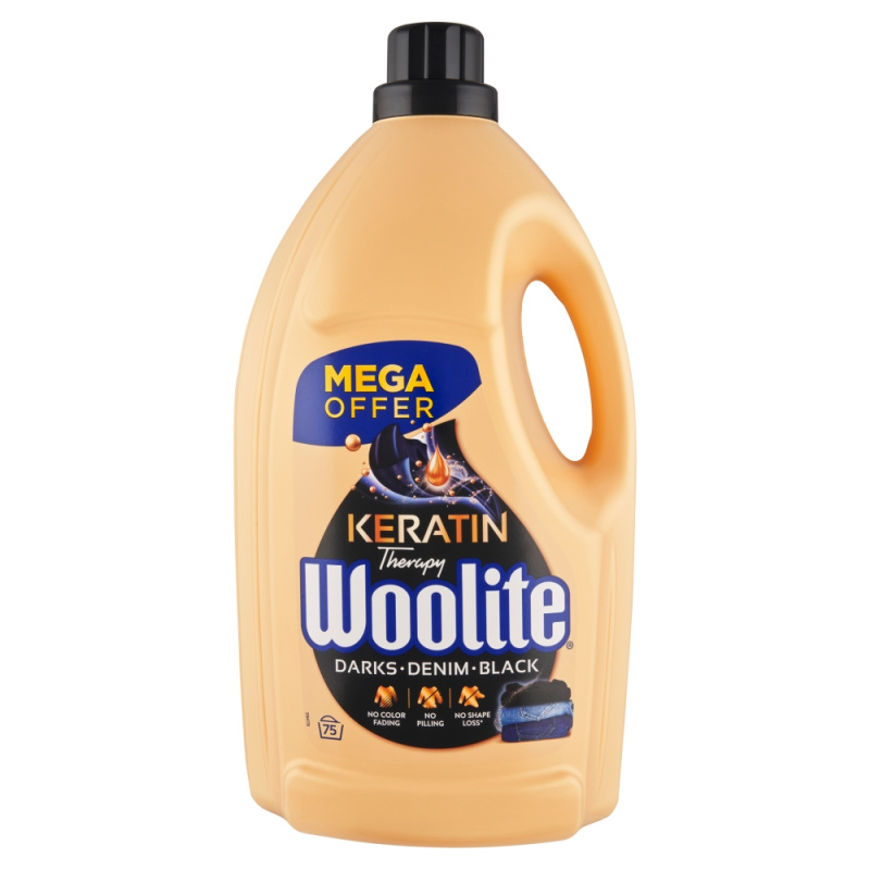 Woolite Keratin Therapy prací gel na černé a tmavé prádlo (4,5 l)