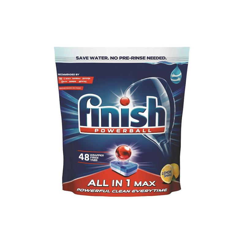 Tablety do myčky Finish Allin1 Max - lemon, 48 ks