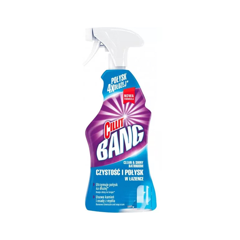 CILLIT Bang Čistá a zářivá koupelna 750 ml