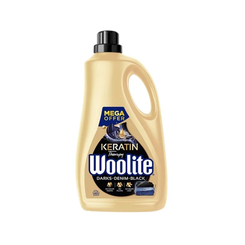 Woolite Darks, Denim, Black speciální prací prostředek (3,6 l)
