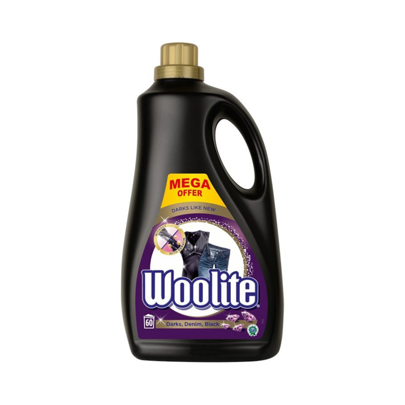 Woolite Darks, Denim, Black speciální prací prostředek (3,6 l)
