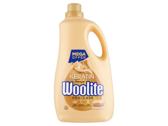 Woolite Keratin ProCare Tekutý prací prostředek na všechno prádlo 3,6 l