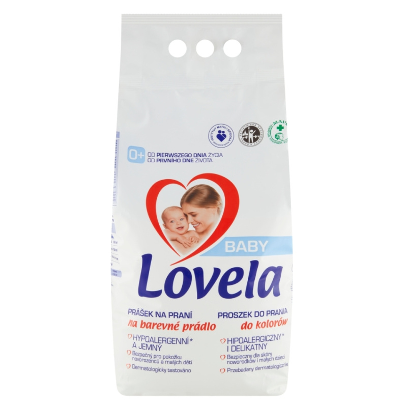 Lovela Baby prášek na praní na barevné prádlo (4,1 kg)