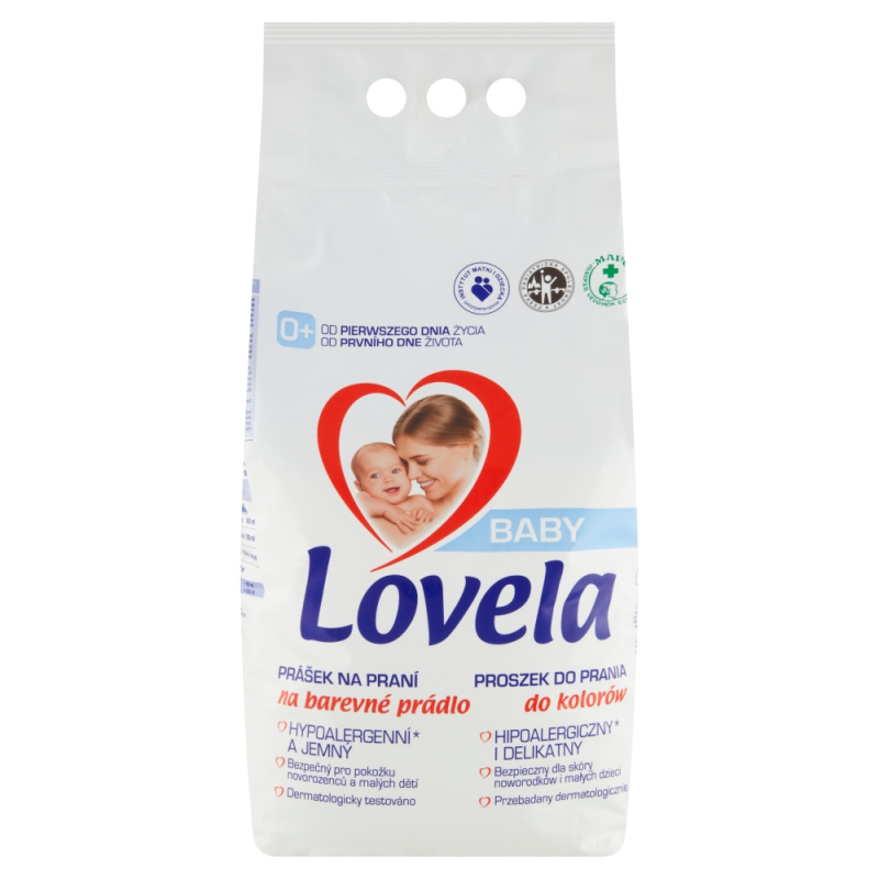 Lovela Baby prášek na praní na barevné prádlo (4,1 kg)