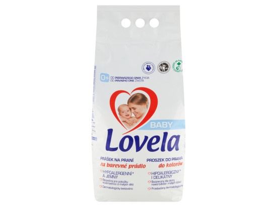 Lovela Baby prášek na praní na barevné prádlo (4,1 kg)