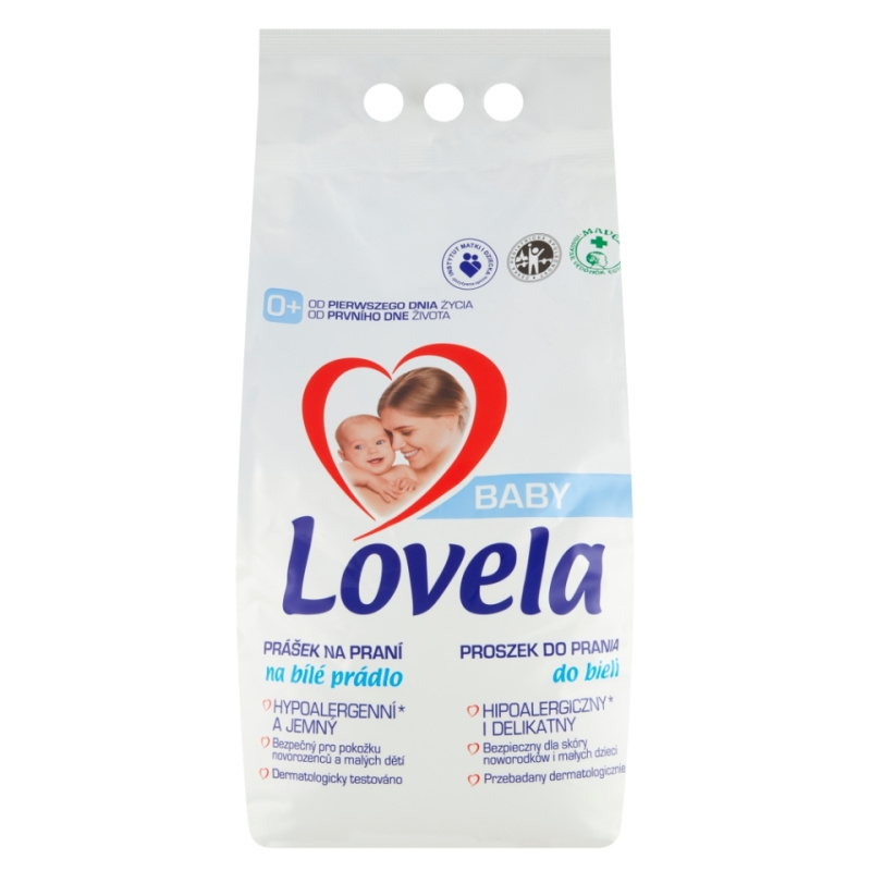 Prací prášek Lovela  - na bílé prádlo, 4,1 kg, 41 pracích dávek