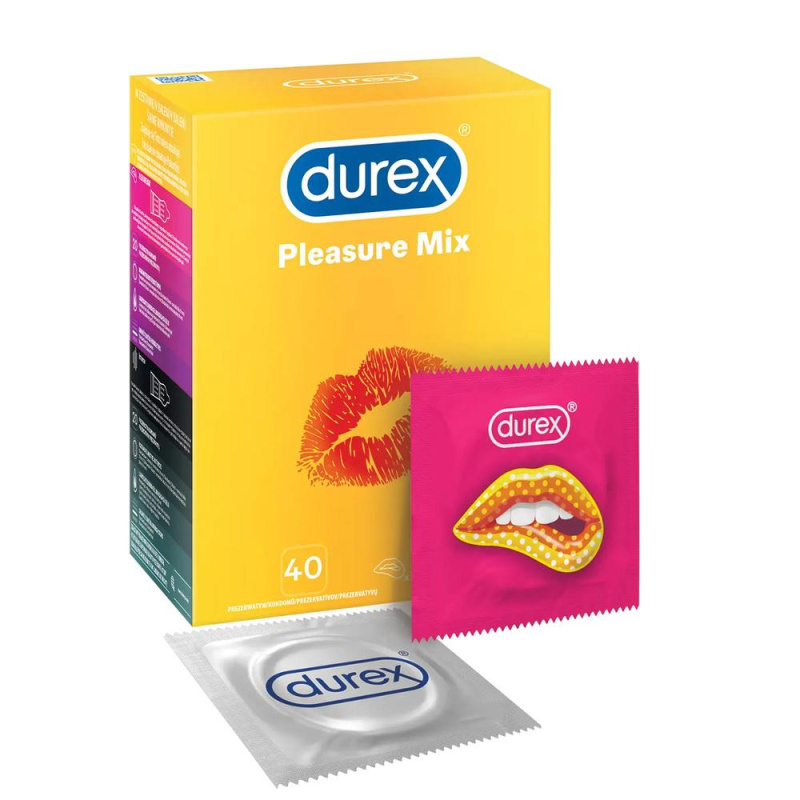 DUREX Pleasure mix 40 kusů